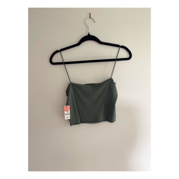 Ardene Ribbed Crop Tank Top - Picture 4 of 4